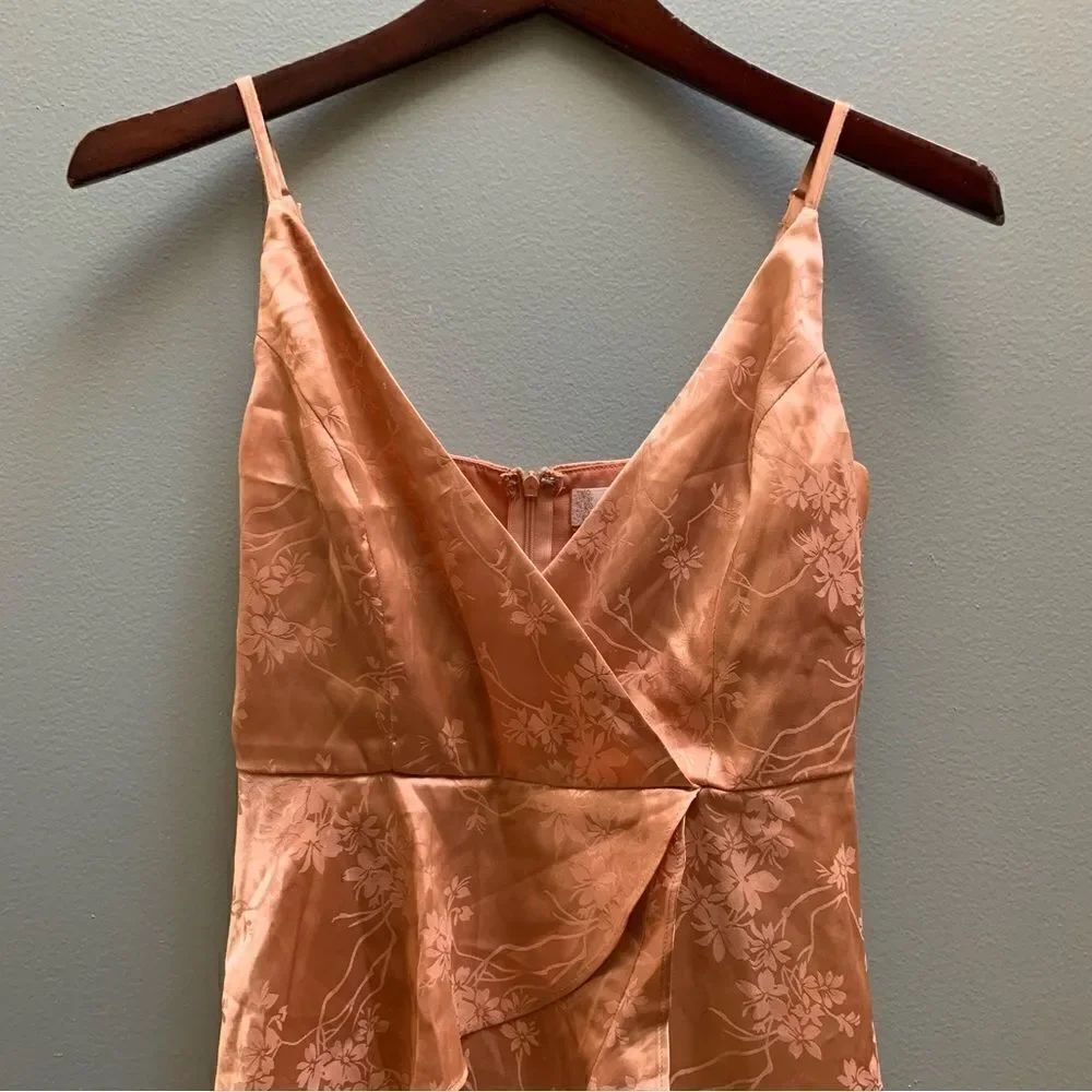 Altar’d State Gold Mini Dress Small - Picture 4 of 8
